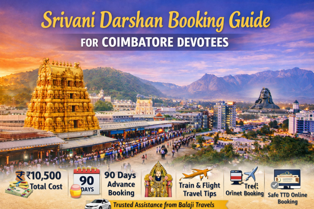 Srivani Darshan Booking Guide for Coimbatore Devotees