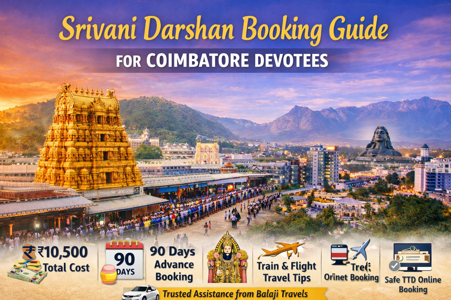 Srivani Darshan Booking Guide for Coimbatore Devotees