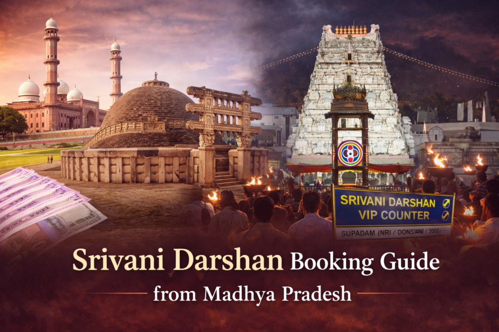 Srivani Darshan Booking Guide from Madhya Pradesh