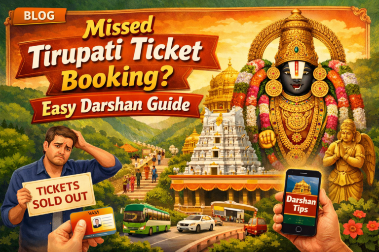 Missed Tirupati Ticket Booking? Easy Darshan guide