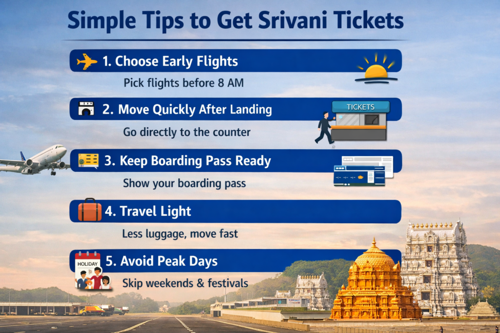Srivani Darshan Tirupati Airport Tickets – Complete Guide for Early Flight Travelers