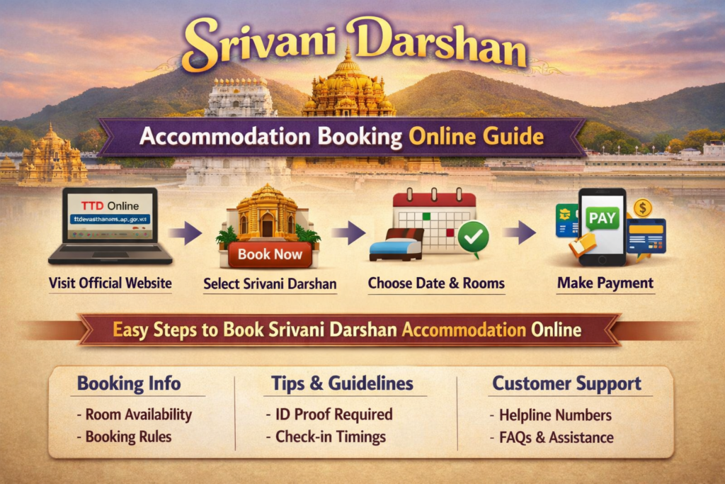 Srivani Darshan Accommodation Booking Online Guide