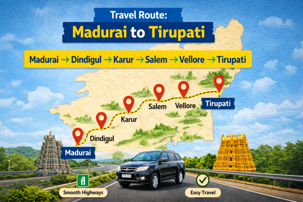 How to Plan Tirupati Darshan from Madurai