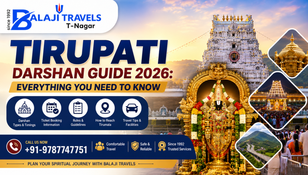 Tirupati Darshan Guide 2026