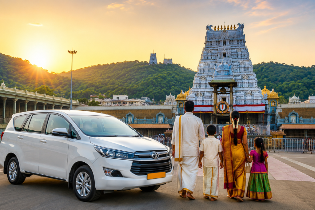 One Day Tirupati Tour Package by Car from Chennai