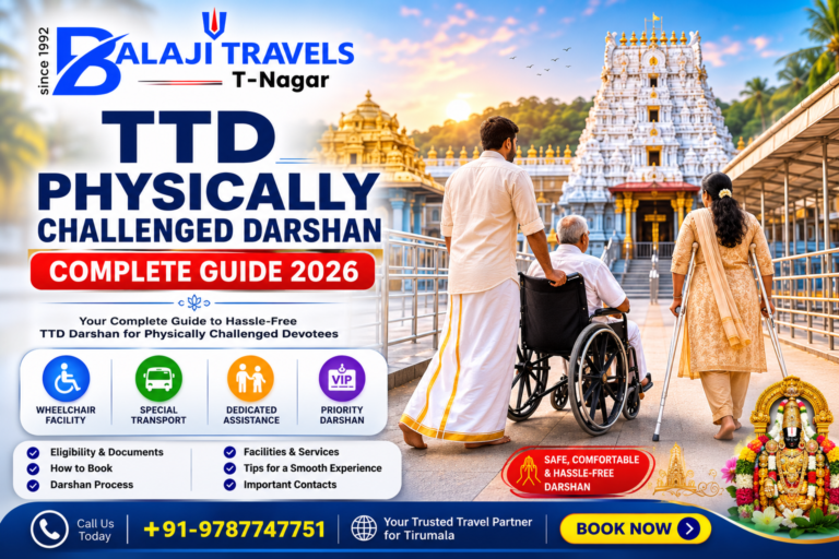 TTD Physically Challenged Darshan Complete Guide 2026