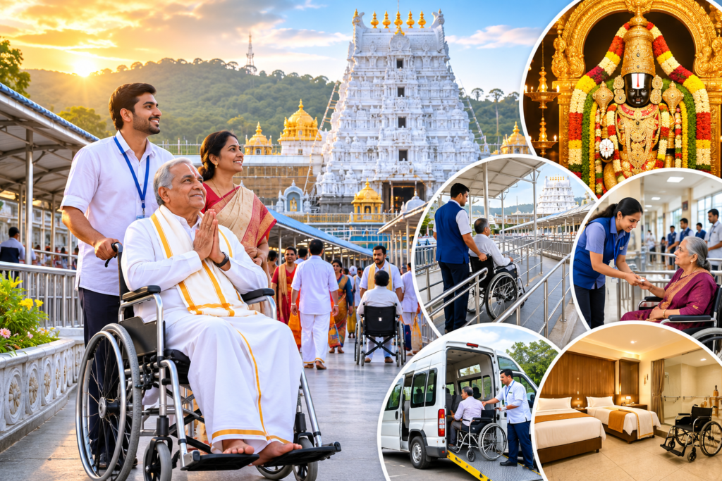 TTD Physically Challenged Darshan