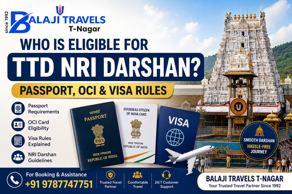 Who Is Eligible for TTD NRI Darshan? Passport, OCI & Visa Rules