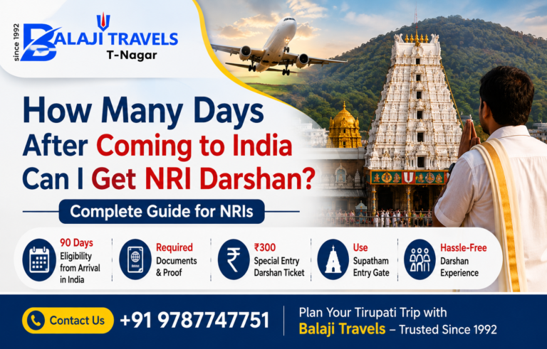How Many Days After Coming to India Can I Get NRI Darshan?