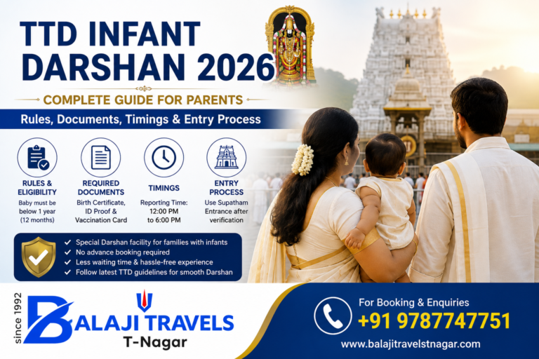 TTD Infant Darshan 2026: Complete Guide for Parents – Rules, Documents, Timings & Entry Process