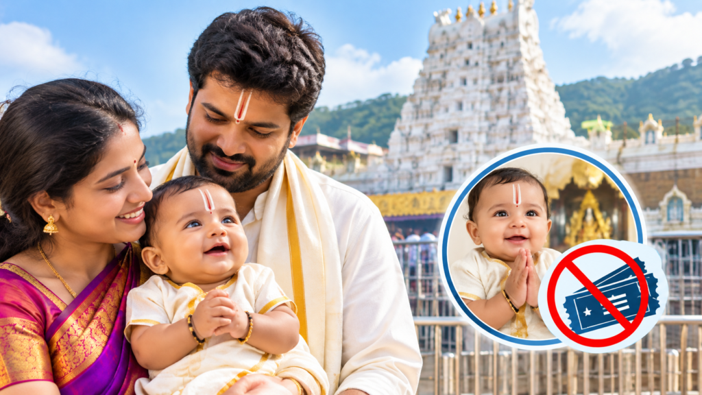 Does the Baby Need a Ticket for Tirumala Infant Darshan – TTD Infant Darshan Guide 2026