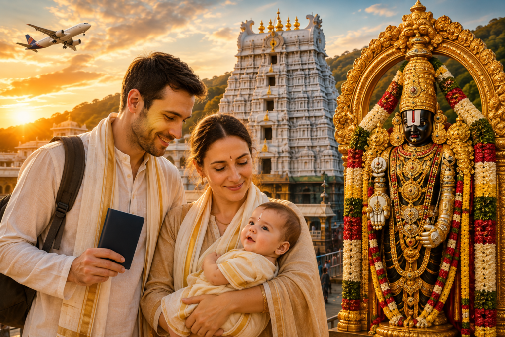 Foreign Passport Holders Infant Darshan Guide