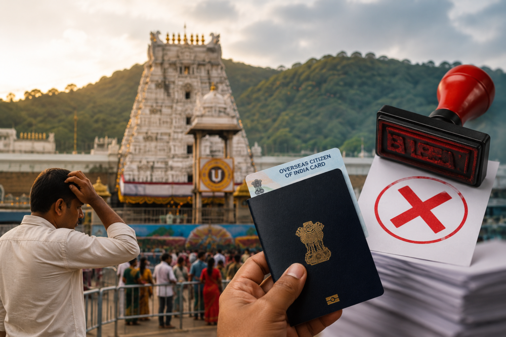 TTD NRI Darshan Rejected? Avoid These Common Mistakes