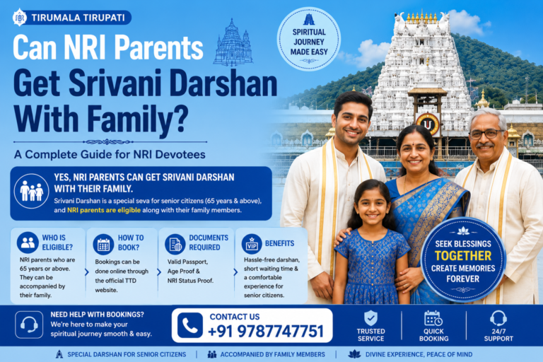 Can NRI Parents Get Srivani Darshan With Family?
